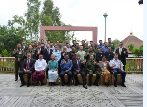 APCSS Myanmar Workshop attendees