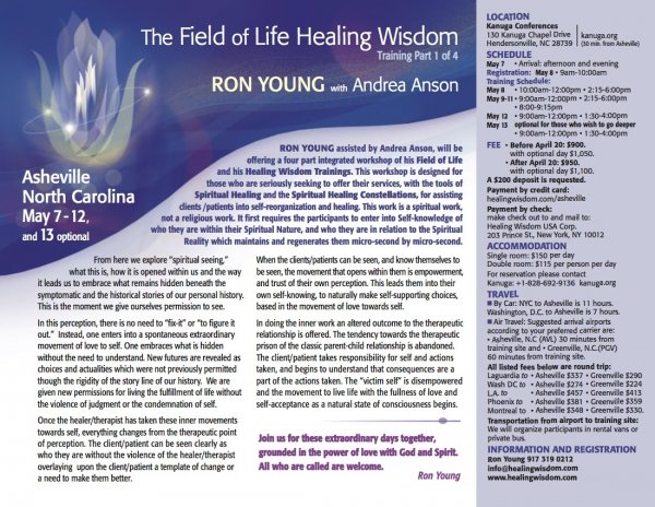 Ron Young workshop