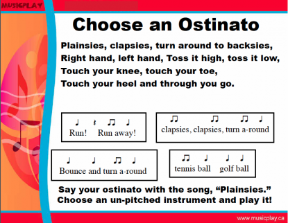 what is a ostinato in music