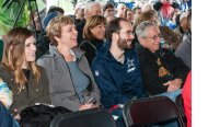 Crowds enjoy author presentations