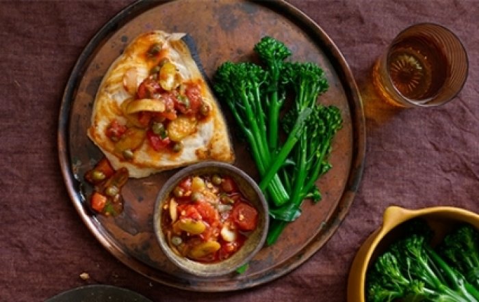 Swordfish Puttanesca
