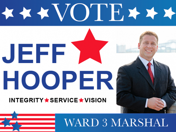 Vote #73 Jeff Hooper Lake Charles City Marshal :: Five Star Promotions ...
