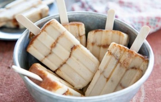Creamy Banana and Brown Sugar Pops