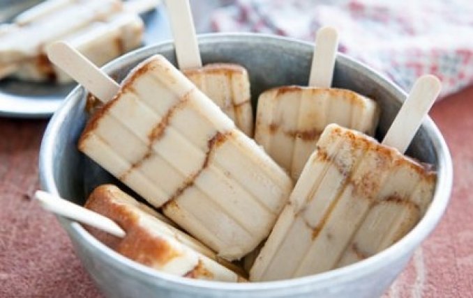 Creamy Banana and Brown Sugar Pops