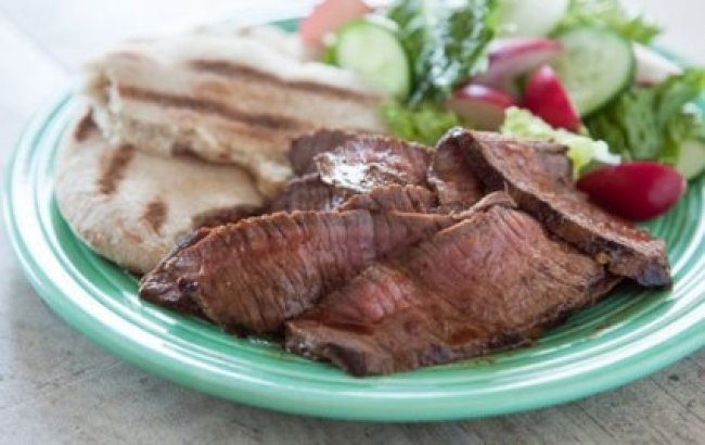 Lemon-Marinated London Broil
