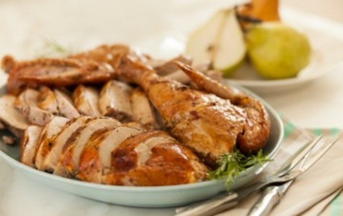 Turkey with Extra-Crispy Skin