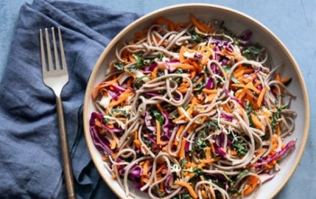 Rainbow Soba Salad
