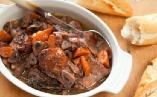 Simple Slow Cooker Coq Au Vin