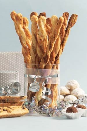 Blue Cheese Walnut Twists