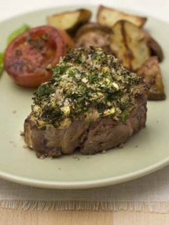 Lamb Chops with Persillade