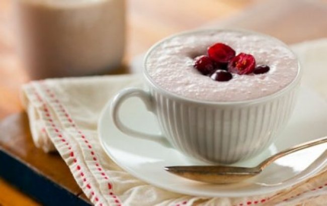 Cranberry Eggnog
