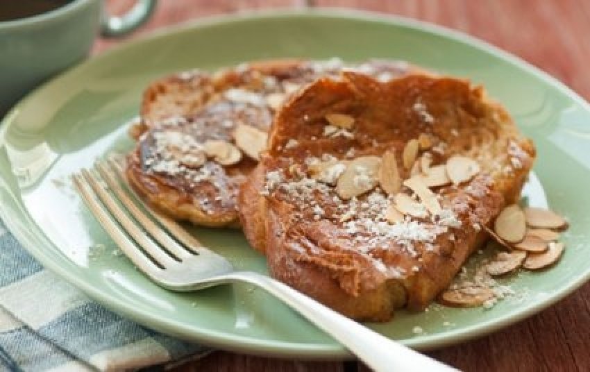 Vegan Almond French Toast