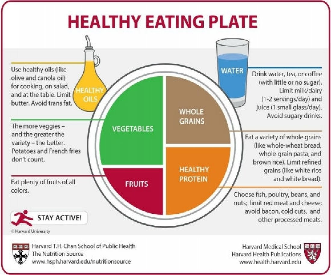 the healthy eating plate