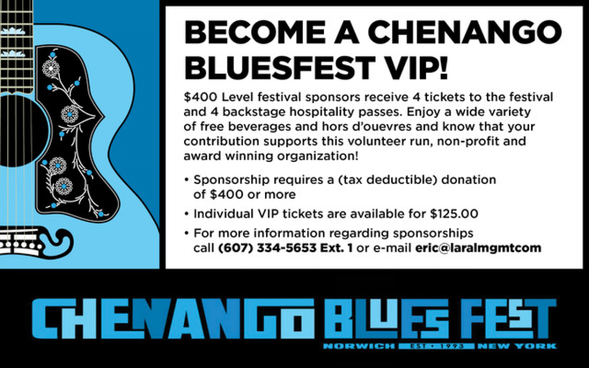 Chenango Blues Festival Lineup Announcement Chenango Blues