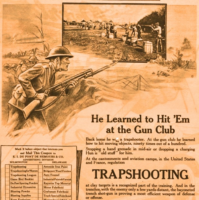 Wartime Dupont ad