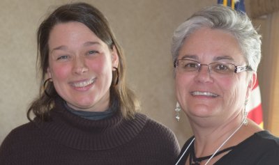 Valerie Sununu and Mollie White photo