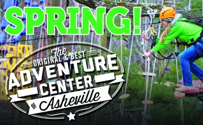 Asheville Treetops Adventures this Winter at the ACA