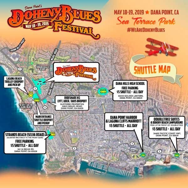 Doheny Blues Festival Performance Schedule Announced! Get Your Tickets
