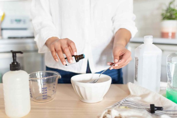 Hand Sanitizer Mixing
