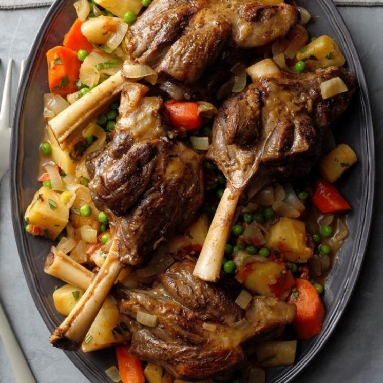 New Zealand Rosemary Lamb Shank