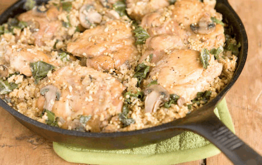 Chicken Millet and Mushroom