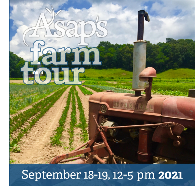 ASAP's Farm Tour, Sept. 18-19, 2021