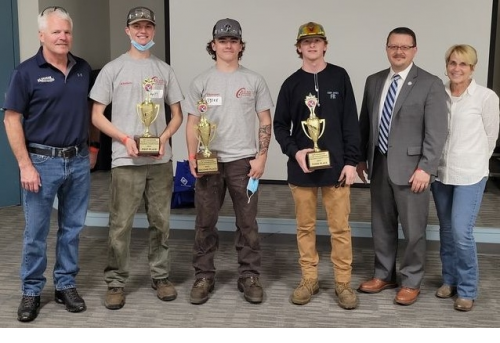 Welding competition winners
