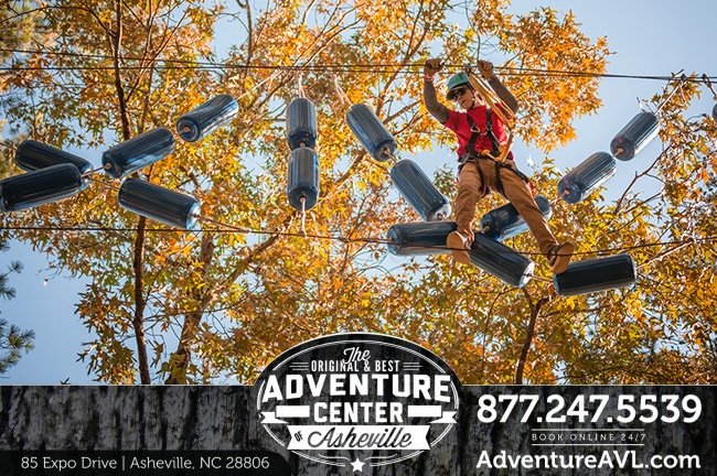 Asheville Treetops Adventures this Fall at the ACA