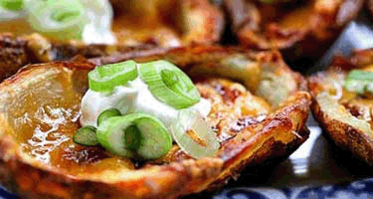 baked potato skins