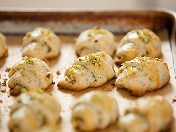 Pistachio-Citrus Rugelach