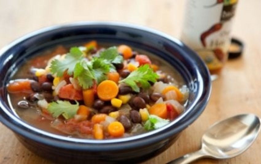 Zesty Black Bean Soup