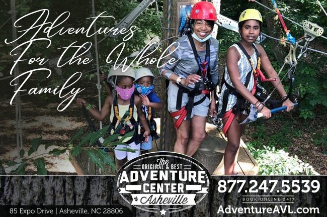 Asheville Treetops Adventures this Winter at the ACA