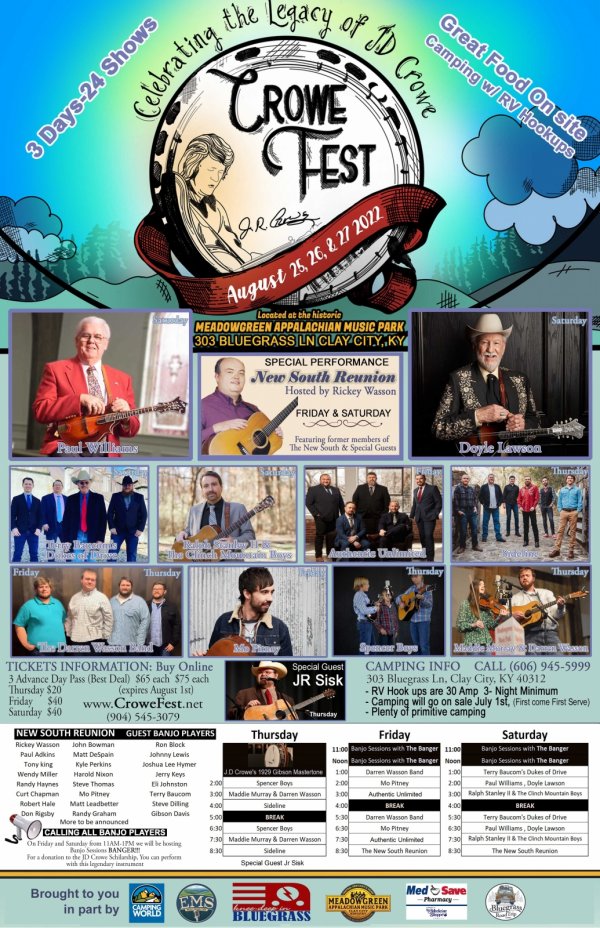 Crowe Fest Update Evans Media Source MyNewsletterBuilder