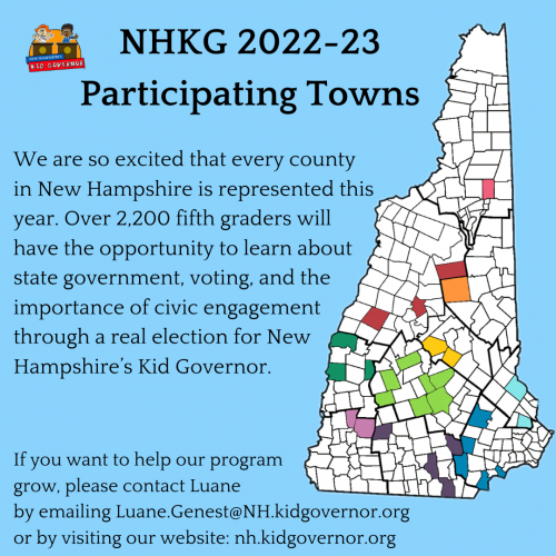 NH Kids Governor towns