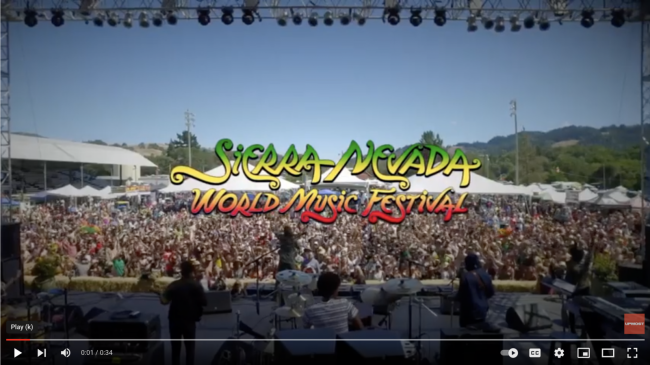Sierra nevada world music festival