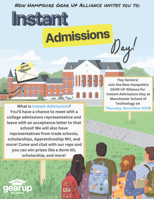 Admissions day flier