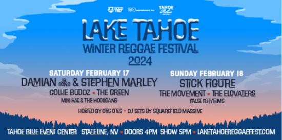 Pre-sale sign up Lake Tahoe Winter Reggae Festival