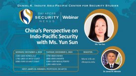 China's Perspective on Indo-Pacific Security