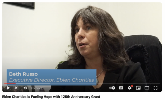 Beth Russo - Eblen Charities - Video Screenshot