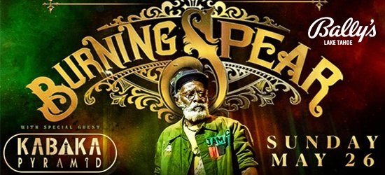 Burning Spear in Tahoe