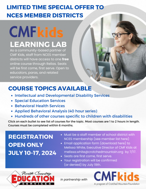 CMF course offerings