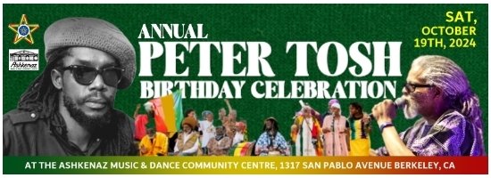 Peter tosh celebration