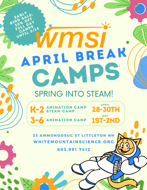 April Camp Flyer