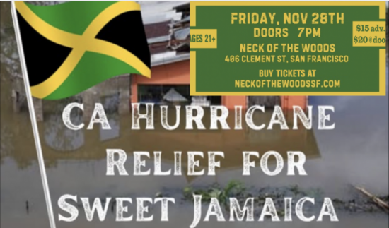 Neck of the Woods hurricane fundraiser
