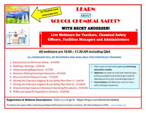 Chemical safety training info