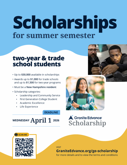 scholarship info Granite Edvance